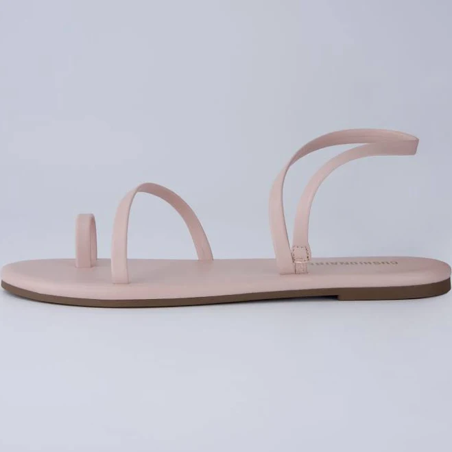 shoes Cushionaire Women's Chai Strappy Flat Sandals Cushionaire $34.99