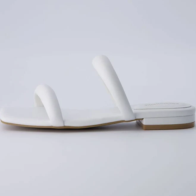 shoes Cushionaire Women's Dazzle Two Band Slide Sandal Cushionaire $14.99