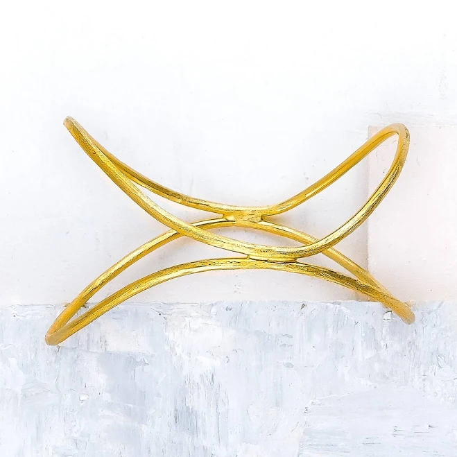 accessory Delicate Gold Minimalist Bangle Etsy - OrlySegal $71