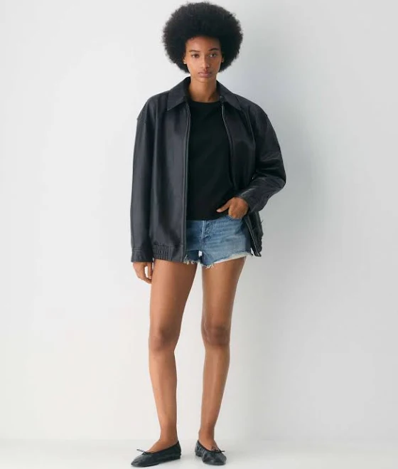 shorts Denim Forum Women's The '90s Vintage Cut-Off Denim Shorts Aritzia $78