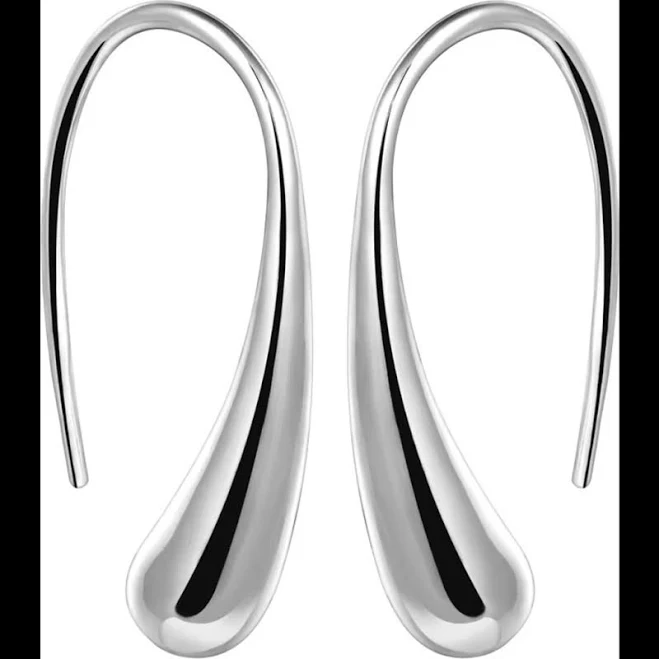 accessory DLORIA Isabella Eternal Drops Dainty Teardrop Dome Earrings Nordstrom $45