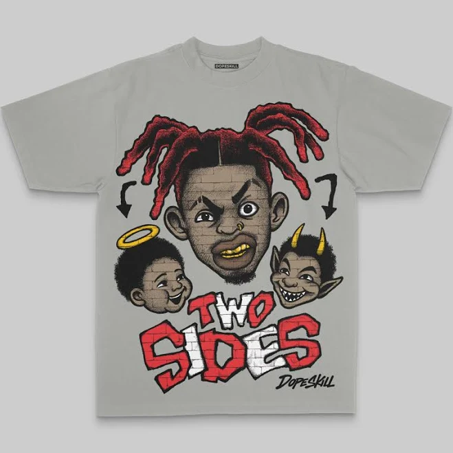 top Dopeskill Oversize Print T-Shirt DopeSkill Brand $34.99