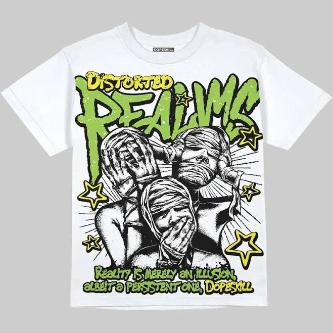 top Dopeskill Oversize Print T-Shirt with Distorted Realms Graphic DopeSkill Brand $39.99