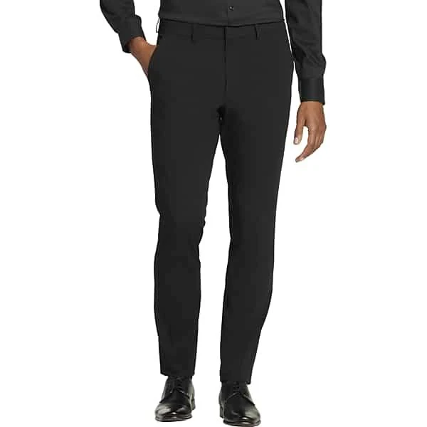 pants Egara Men's Skinny Fit Flat Front Dress Pants Men's Wearhouse $19.99