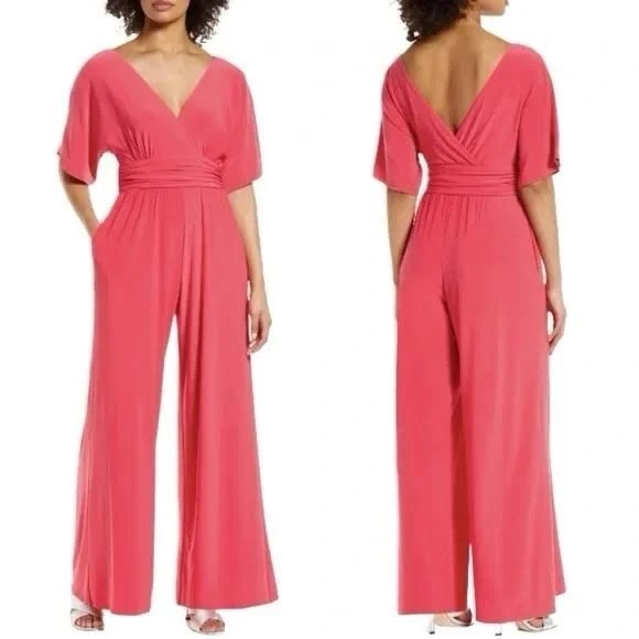 jumpsuit Eliza J Wide Leg Jumpsuit eBay - m1goblu $23.9