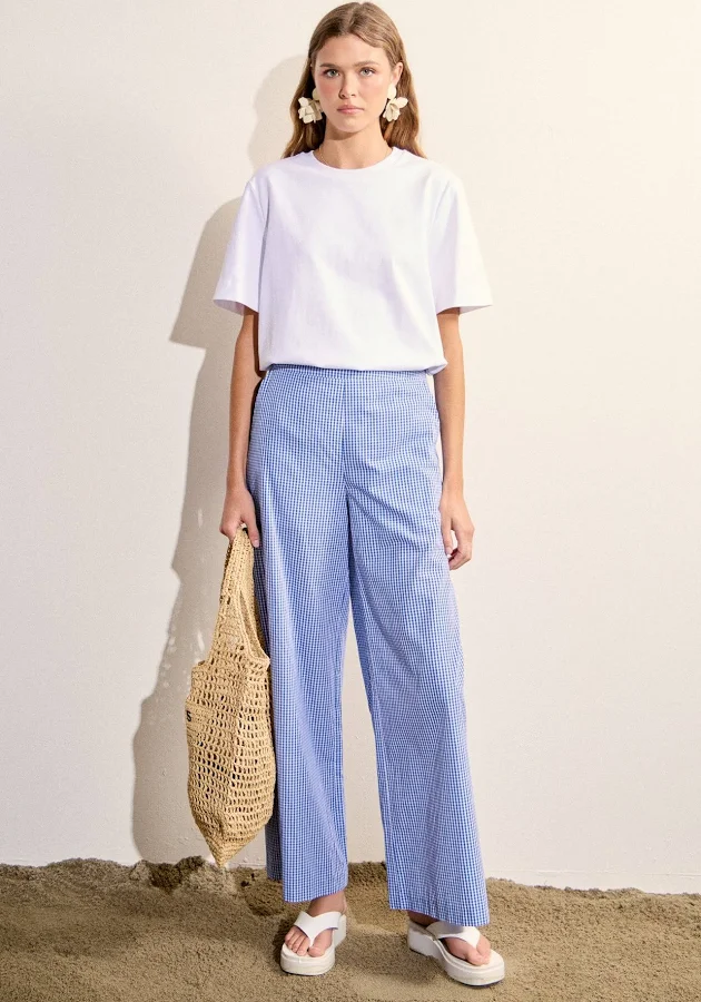pants English Factory Gingham Culotte Breeze Pants English Factory $75