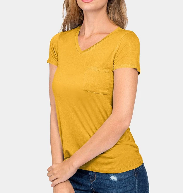 top Essential V-Neck Jersey T-Shirt G-Style USA $8.95