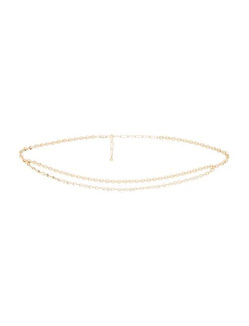 accessory Ettika Metallic Chain Belt REVOLVE $70
