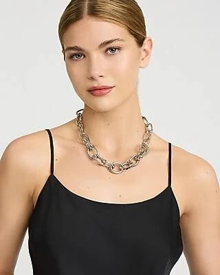 accessory Express Women's Chunky Chain Statement Necklace Express $28.5