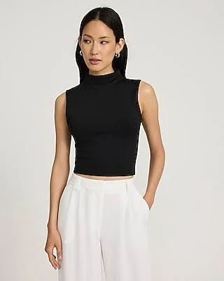 top Express Women's High Compression Mock Neck Tank Top Express $44