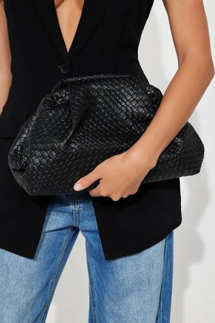 bag Fashion Nova Women's Effortless Touch Faux Leather Clutch Fashion Nova $23.99