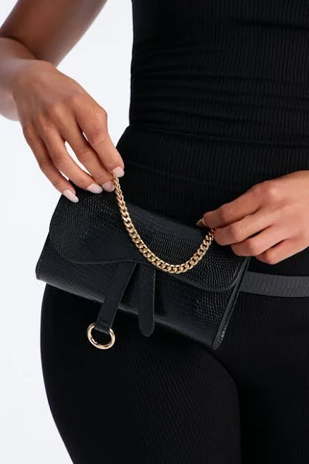 bag Fashion Nova Women's Juliet Embossed Faux Leather Belt Bag Fashion Nova $19.99