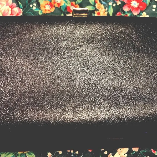 bag Faux Leather Clutch with Gold Clasp Etsy - Seller $16