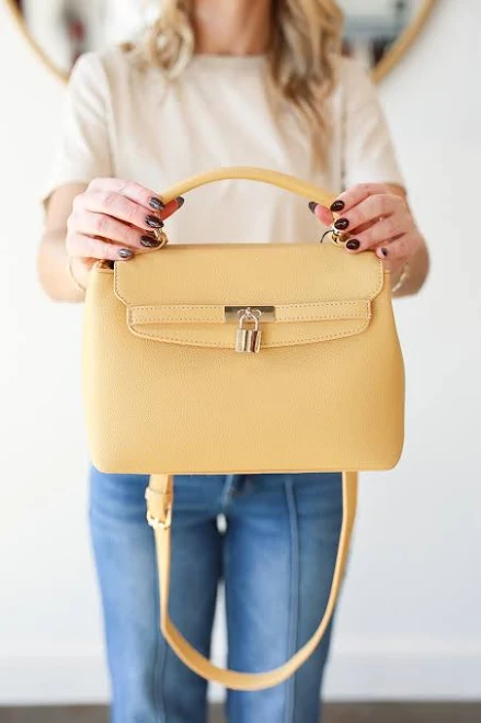 bag Faux Leather Satchel Bag Ivy House Boutique $69
