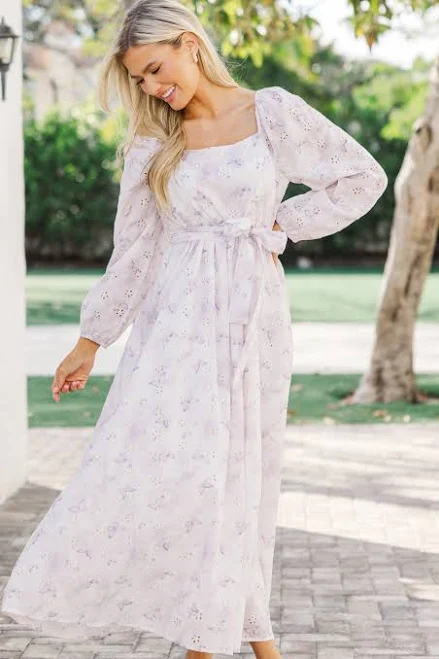 dress Feeling Just So Sweet Eyelet Midi Dress The Mint Julep Boutique $102