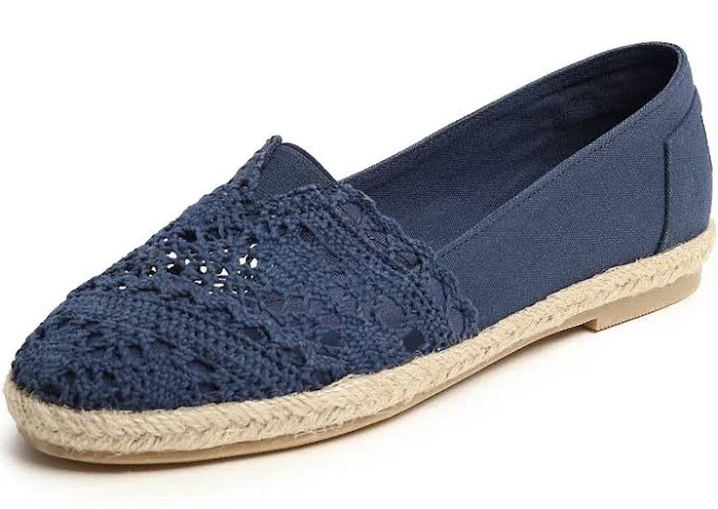 shoes Feversole Women's Comfort Breathable Canvas Espadrilles Feversole $34.99