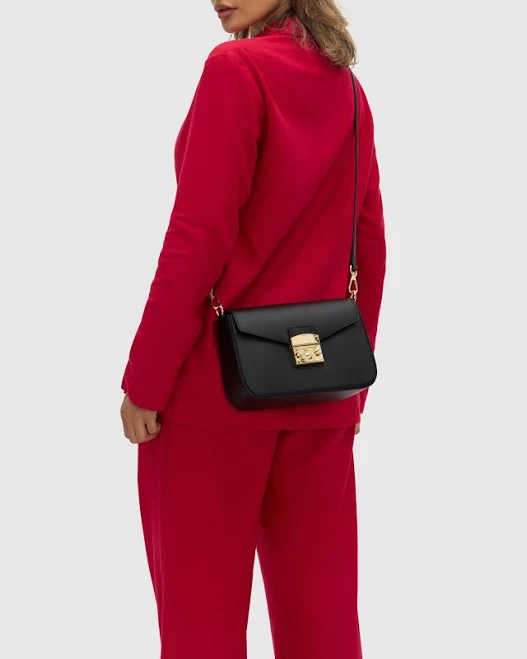 bag Florence Margot Italian Crossbody Bag with Gold Hardware Republic of Florence $152.35