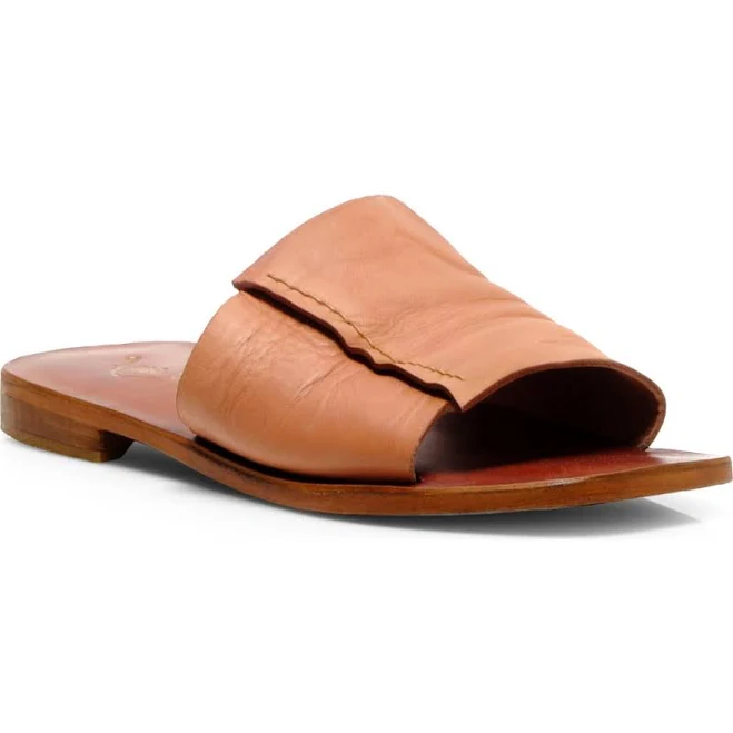 shoes Free People Verona Slide Sandal in Tan at Nordstrom, Size 9.5Us Nordstrom $98