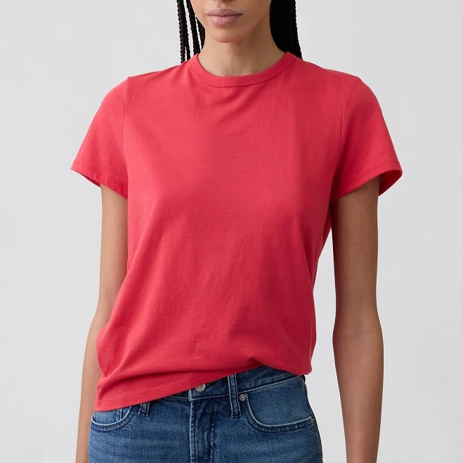 top Gap Factory Women's Favorite Crewneck T-Shirt Gap Factory $7.99