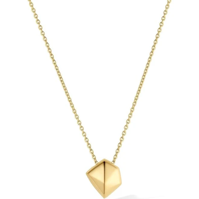 accessory Gold Vermeil Geometric Pendant Necklace for Women – Minimal Geometric Necklace – ParkFord ParkFord $340