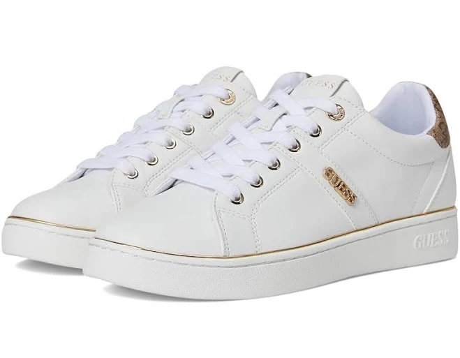 shoes GUESS Women's Britz Low-Top Sneakers 6pm.com $57.85