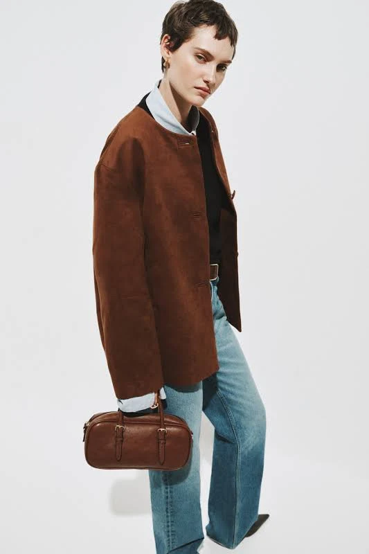 lace outfits H&M Ladies Collarless Jacket H&M $69.99