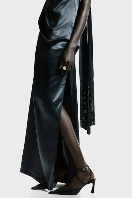 shoes H&M Ladies Pointed Satin Pumps H&M $44.99