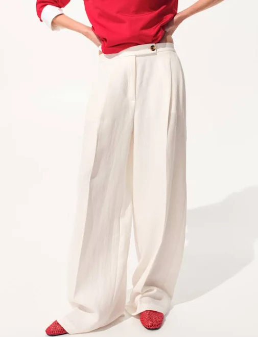 pants H&M Ladies Wide-Leg Dress Pants H&M $39.99