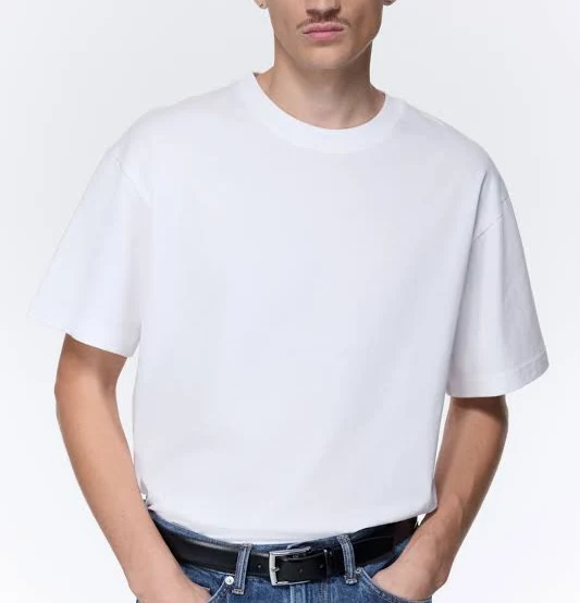 top H&M Men's Relaxed-Fit T-Shirt H&M $9.99