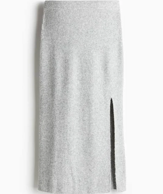 matching set H&M Rib-Knit Pencil Skirt H&M $39.99