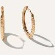 accessory Hammered Nina Medium Hoops Quince $70