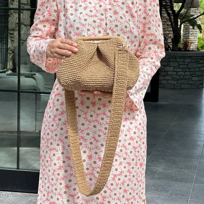 bag Handmade Raffia and Straw Clutch Purse Etsy - Seller $83.16