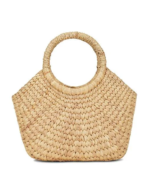 bag Hat Attack Marley Raffia Mini Bucket REVOLVE $170