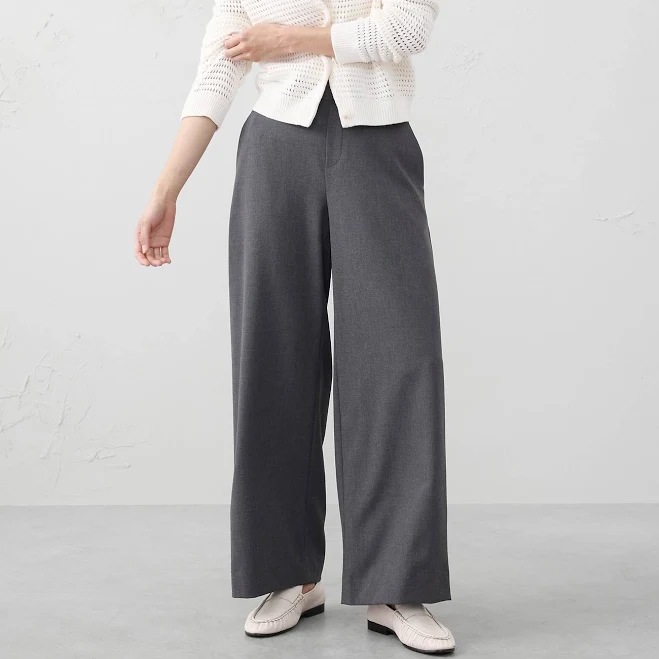 wide leg pants Hayden Wide-Leg Pants Banana Republic Factory $50