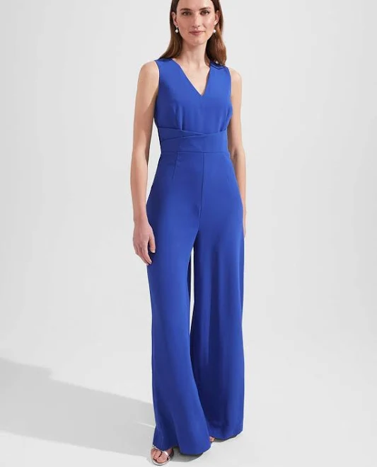 jumpsuit Hobbs Priscilla Jumpsuit Cobalt Blue Size 14 Hobbs $210