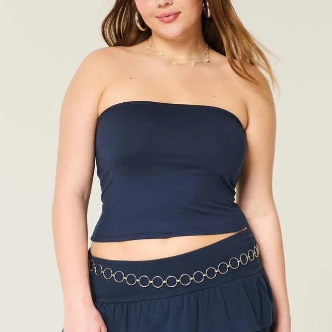 top Hollister Women's Soft Stretch Seamless Tube Top Hollister Co - Official $6.99