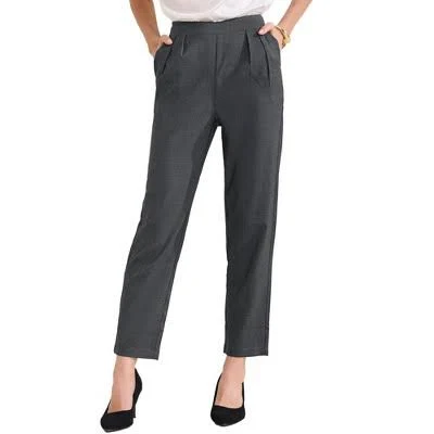 pants Inspire Chic Women's Cropped High Waist Dress Pants Target $30.99