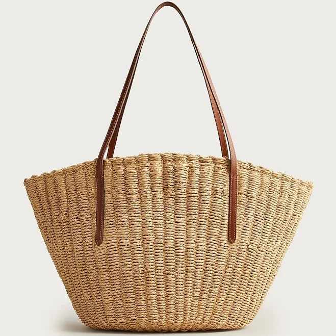 bag J.Crew Women's Como Woven Straw Tote J.Crew $88.5