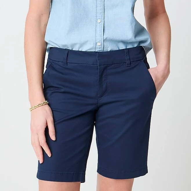 shorts J.Crew Women's Frankie Bermuda Chino Shorts J.Crew Factory $34.5