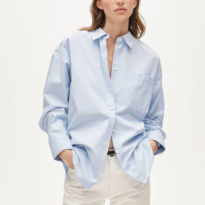 top J.Crew Women's Étienne Oversized Oxford Shirt J.Crew $89.5