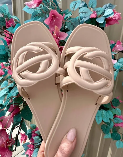 shoes Jelly Sandals Glitzy Bella $15