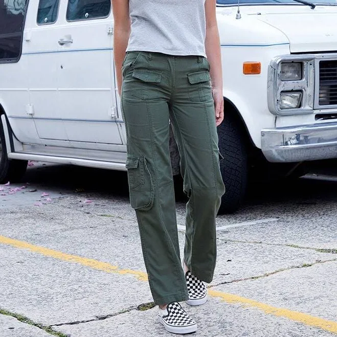 cargo pants John Galt Women's Green Kim Cargo Pants PacSun $48