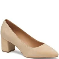 shoes Johnston & Murphy Vicki Suede Block Heel Pumps Dillard's $39.99