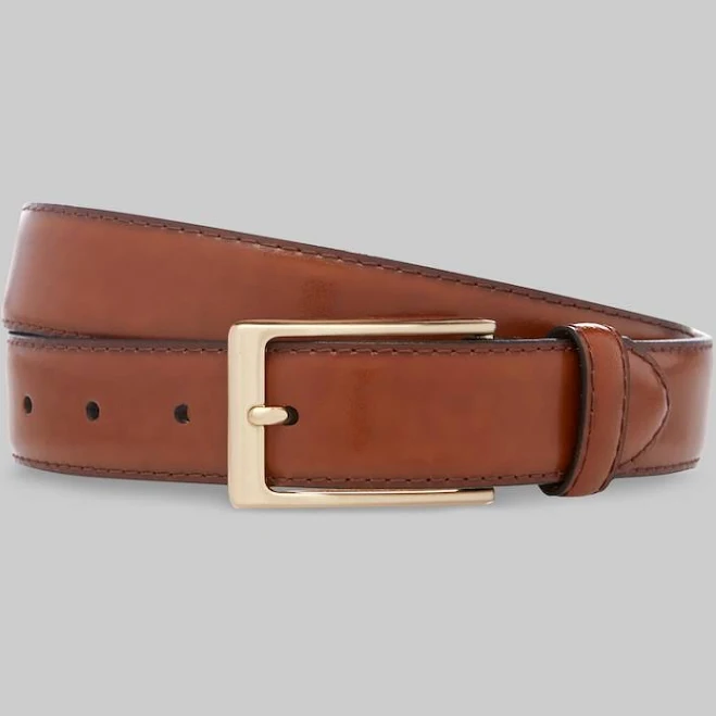 accessory Jos A. Bank Men's Burnished Edge Casual Belt Jos. A. Bank $64.5