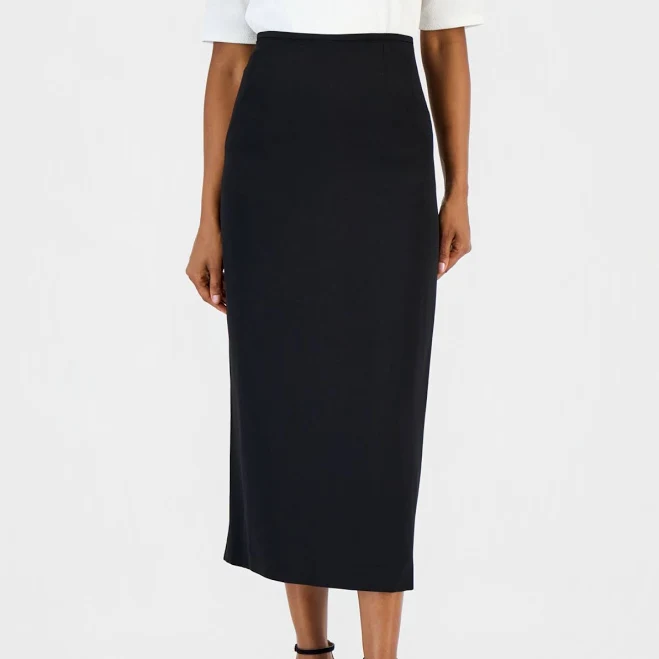 skirt Kasper Women's Stretch Crepe Column Skirt Macy's $69