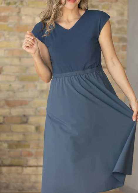 dress Kate Cap Sleeve Midi Dress Inherit Co. $68