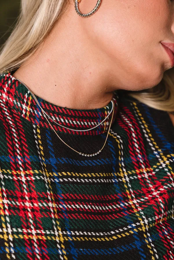 accessory Keely Layered Gold & Silver Necklace Lizard Thicket Boutique $9.99