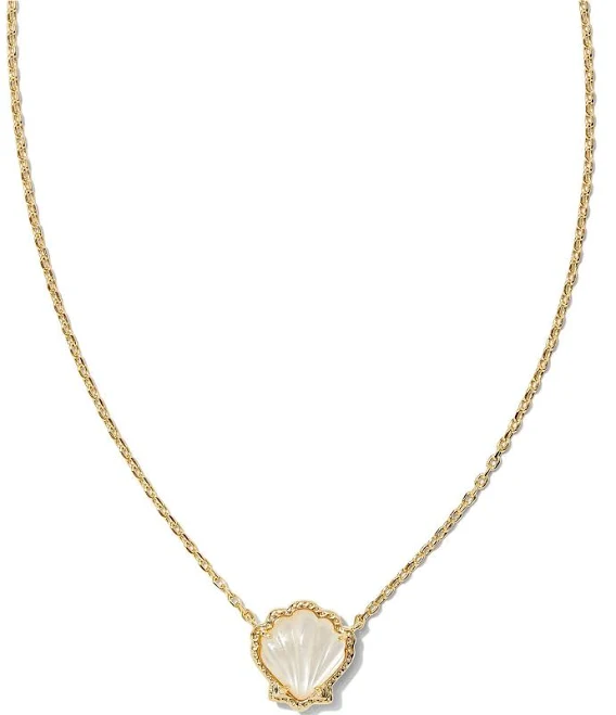 accessory Kendra Scott Brynne Shell Pendant Necklace Dillard's $75