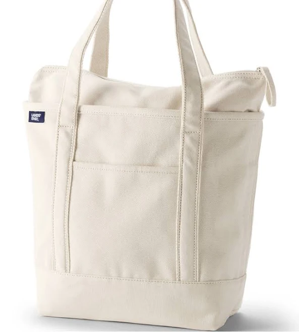 bag Lands' End Medium Canvas Tote Bag Macy's $34.97