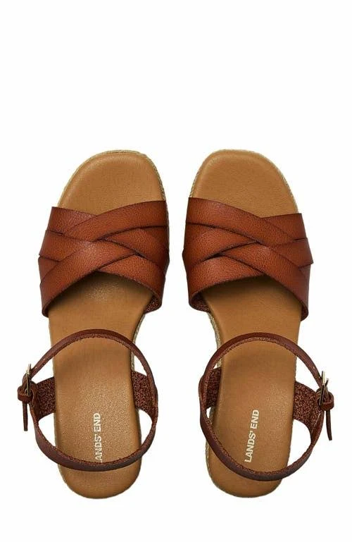 shoes Lands' End Women's Espadrille Wedge Sandals Nordstrom $76.96